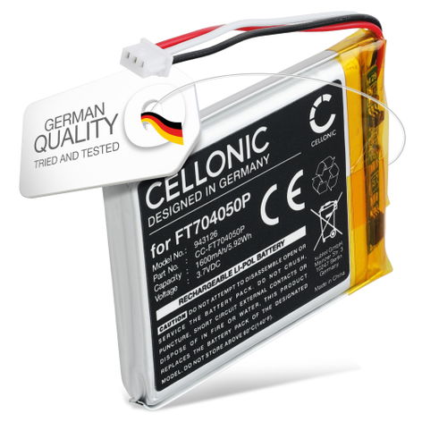 Battery for Babymoov YOO-Twist FT704050P (1600mAh, 3.7V) from CELLONIC