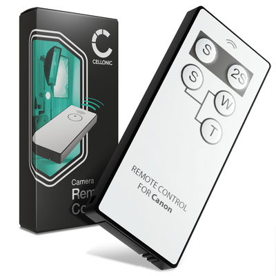Infrarot-Kameraauslöser für Canon EOS 70D, EOS 5D Mark IV, EOS 750D, EOS 600D, kabellose IR-Kamerafernbedienung von CELLONIC