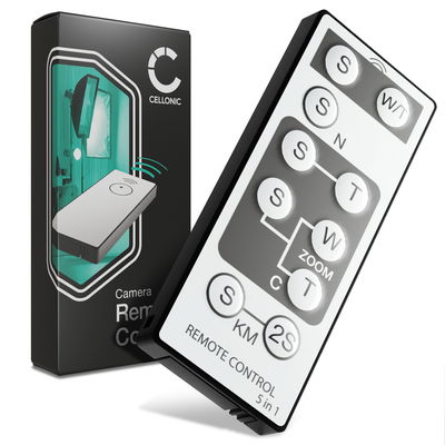 Infrared Camera Trigger for Nikon D3200, D5100, D7000 Wireless IR Camera Remote Control from CELLONIC