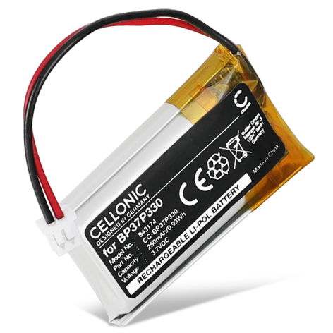 Battery for Dogtra 280C; 282C; 202C 280C, 202C, 282C (250mAh, 3.7V) from CELLONIC