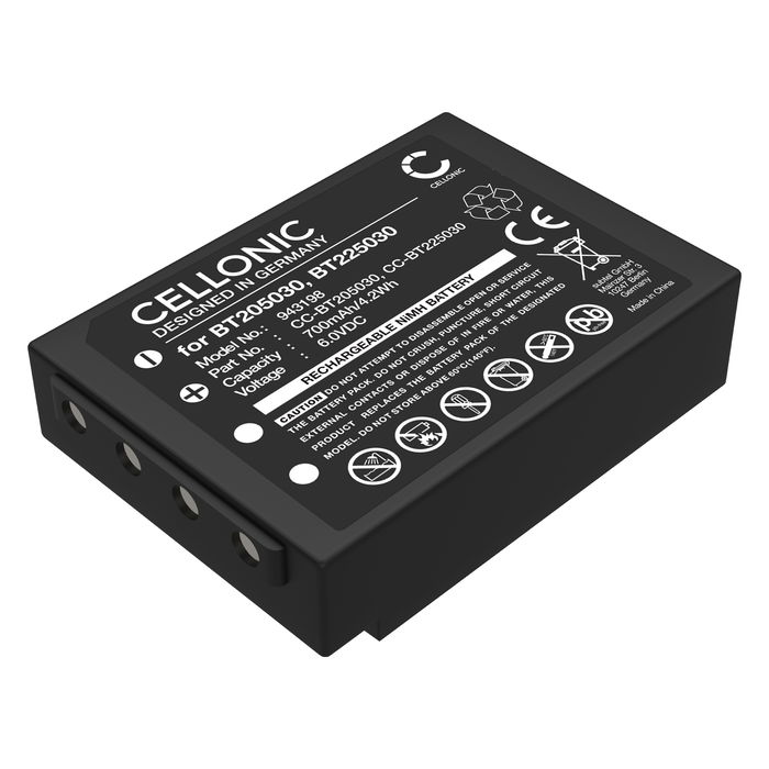 Akku für HBC Tele Teach TTB 05 BT205030, BT225030 (700mAh, 6.0V) von CELLONIC