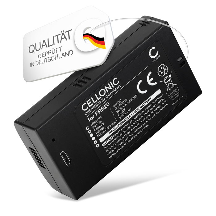 Akku für Imou Cell 2 5200mAh von CELLONIC