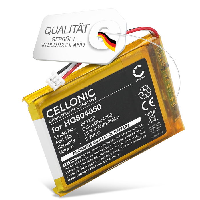 Babysense V43 Akku 1800mAh Ersatzakku Batterie von Cellonic