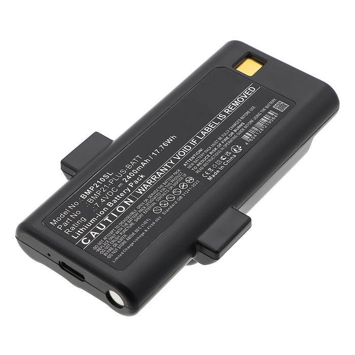 Brady BMP21‑Plus Akku 2400mAh Ersatzakku Batterie von Cellonic