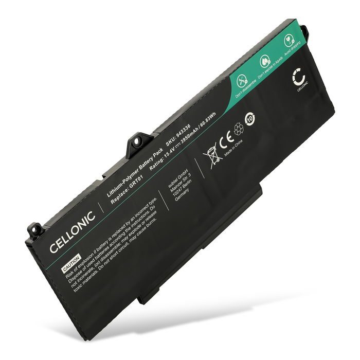 Dell Latitude 5421 Akku 3950mAh Ersatzakku Batterie von Cellonic