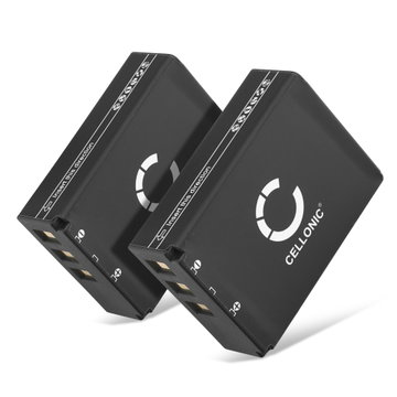 2x Akku für Fuji FinePix SL300, S1, SL1000, SL280, SL240, SL260, SL245, SL305, F305 NP-85 (1500mAh, 3.7V) von CELLONIC