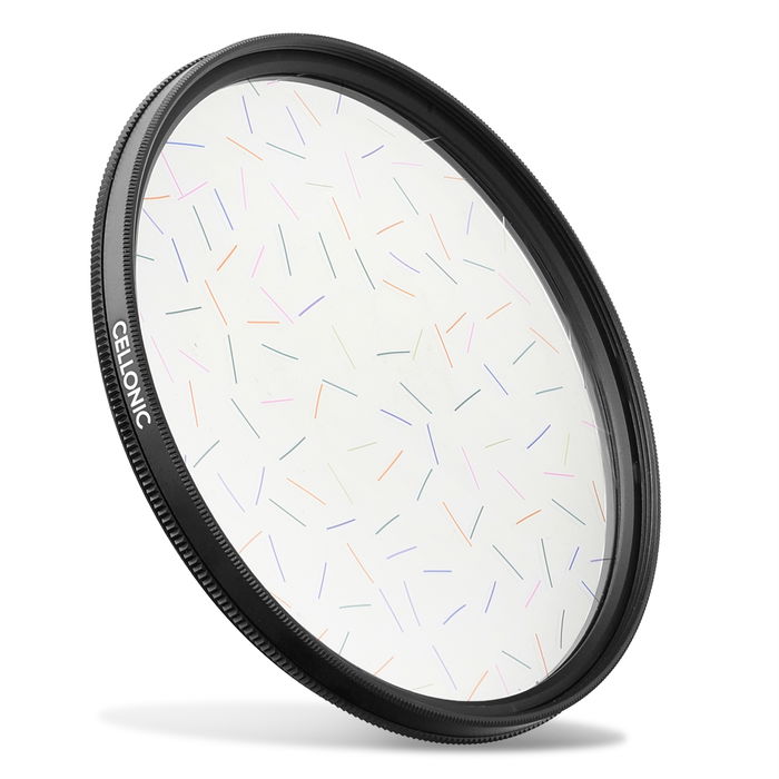 Regenbogen Starlight Streifenfilter für Ø 58mm Effektfilter