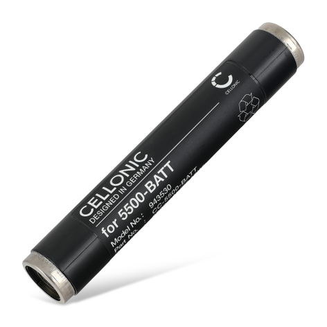 Akku für Flashlight Nightstick CS-NXP551FT, 3.7 V ORB-186C30 (6800mAh, 3.7V) von CELLONIC