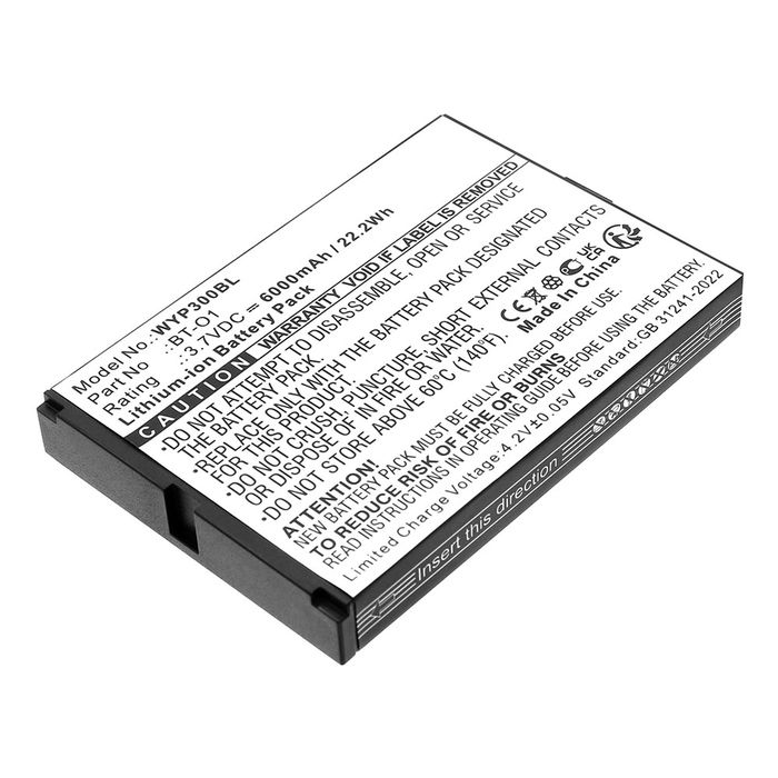 Akku für Wiseasy P3 BT-O1 (6000mAh, 3.7V) von CELLONIC