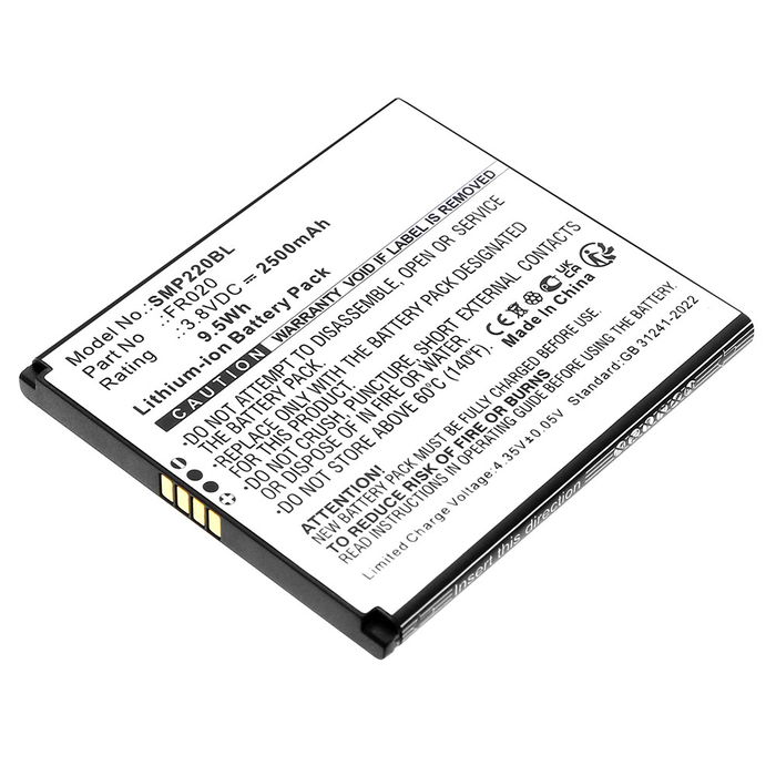 Battery for Sunmi P2 Mini FR020 (2500mAh, 3.8V) from CELLONIC
