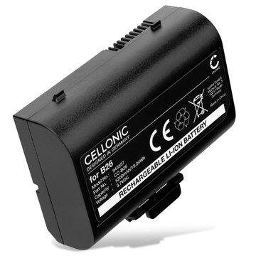 Akku für Adyen S1F2, Castles Saturn S1F2, 1000F B26 (5200mAh, 3.7V) von CELLONIC