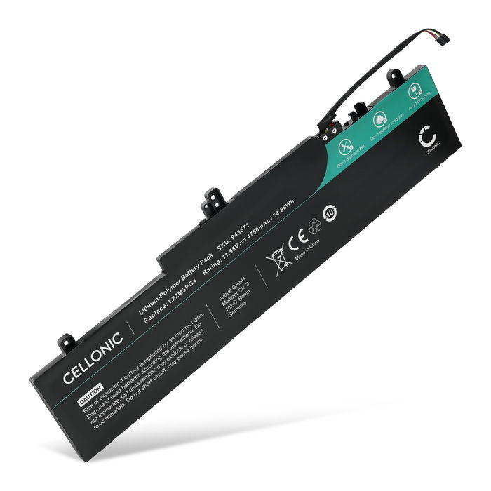 Lenovo ThinkPad E14 Gen 5 Akku 4750mAh Ersatzakku Batterie von Cellonic