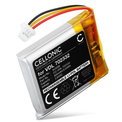 Akku für JBL Tune 720BT, 760BT VDL 702332 (800mAh, 3.8V) von CELLONIC