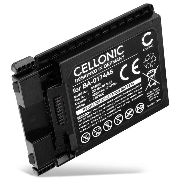 Akku für Cipherlab RS38 BA-0174A5 (4500mAh, 3.87V) von CELLONIC