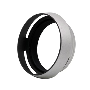 Lens Hood LA-49X100 – Cylindrical / Round, Metal, Screw-in from CELLONIC – FujiFilm X100VI; Fuji X100V; Fuji X100F; X100T