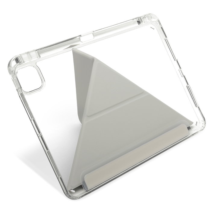 CELLONIC Trifold iPad Hülle mit Stifthalter, für iPad Pro 11 (25/24), Grau