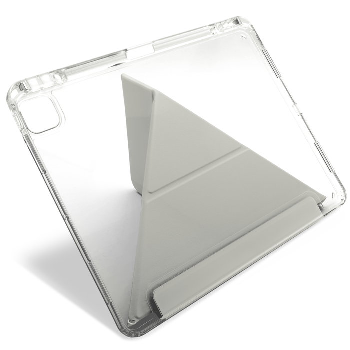 CELLONIC Trifold iPad Hülle mit Stifthalter, für iPad Pro 13 (25/24), Grau